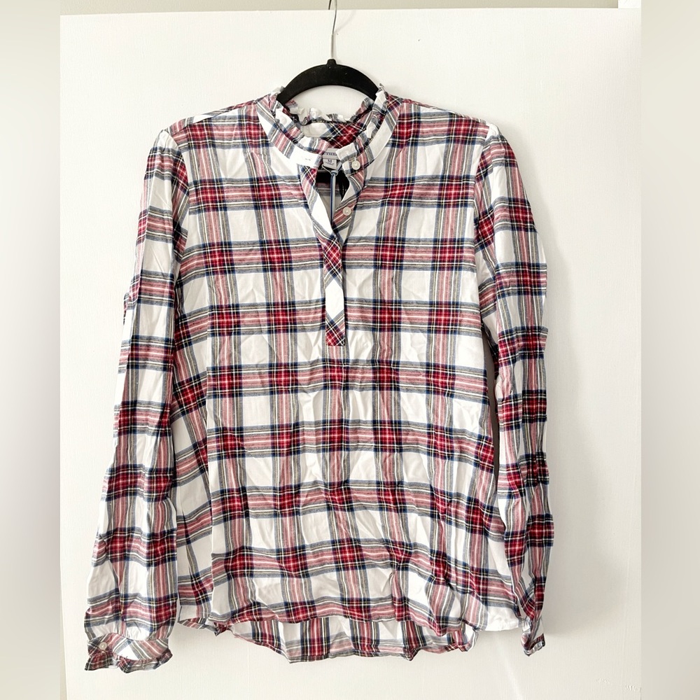 Southern Time Plaid Women’s Top
